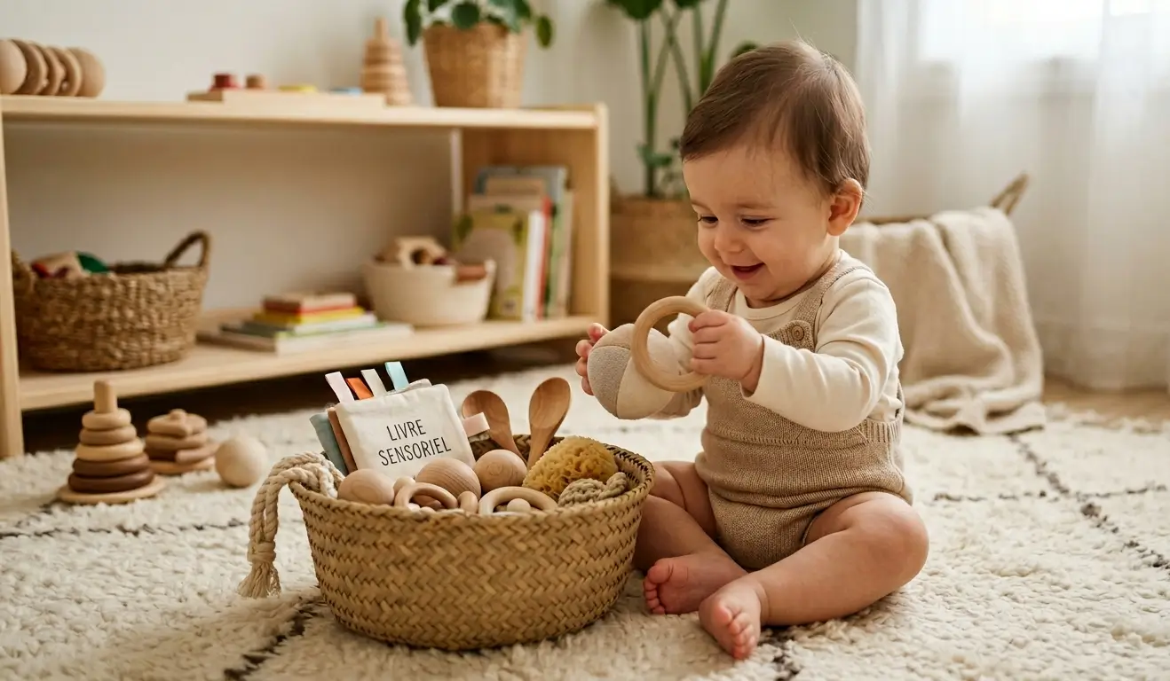 10 activités Montessori pour développer la motricité fine de bébé (6-12 mois) 4 motricité fine de bébé