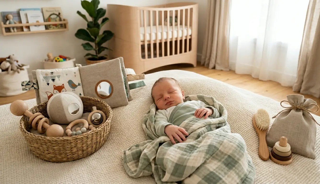 Idées cadeaux de naissance Montessori : les must-have pour 2026 2 Cadeaux de naissance Montessori